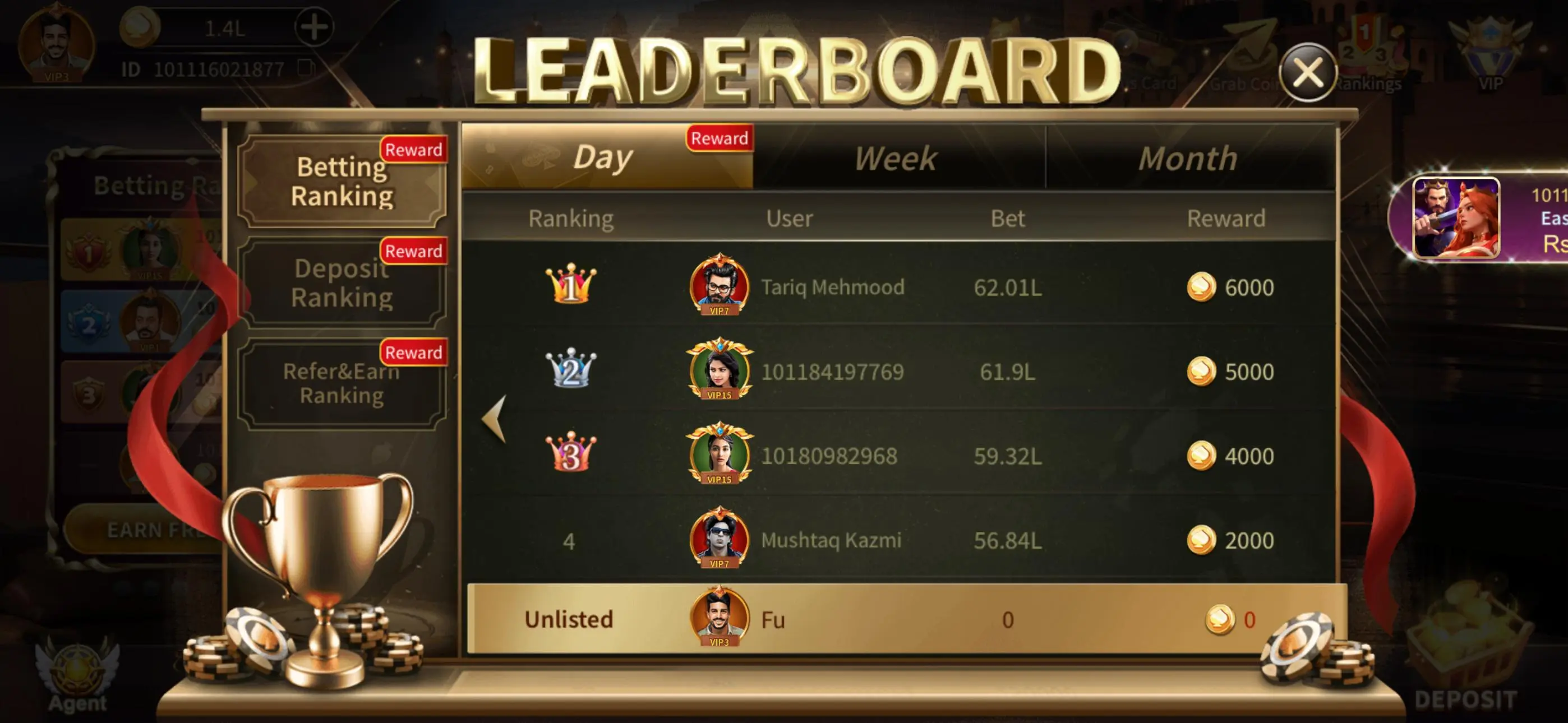 Royal X Casino app features illustration